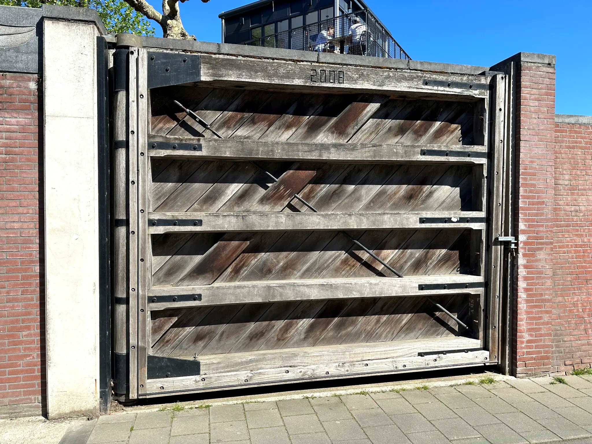 Netherlands flood gate — built to hold back the ocean